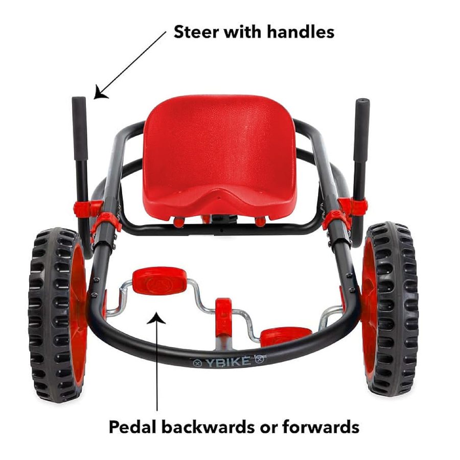Explorer — Red & Black ride-on toy by YBike